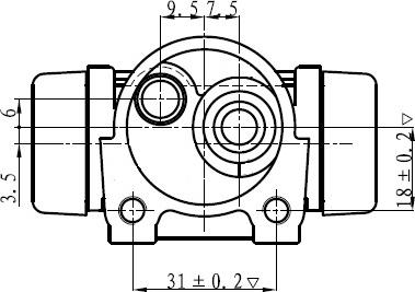 National NWC5012 - Kočioni cilindar kotača www.molydon.hr
