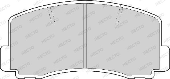 Necto FD901A - Komplet Pločica, disk-kočnica www.molydon.hr