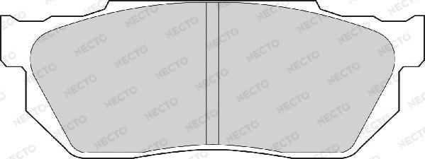 Necto FD902A - Komplet Pločica, disk-kočnica www.molydon.hr