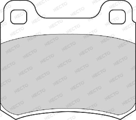 Necto FD4173A - Komplet Pločica, disk-kočnica www.molydon.hr