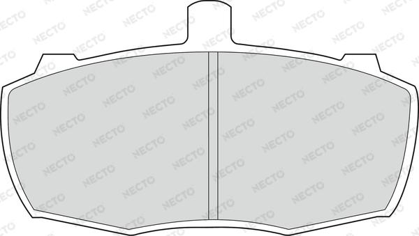 Necto FD580V - Komplet Pločica, disk-kočnica www.molydon.hr