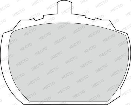 Necto FD571V - Komplet Pločica, disk-kočnica www.molydon.hr