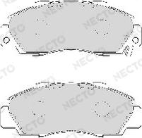 Necto FD6966A - Komplet Pločica, disk-kočnica www.molydon.hr