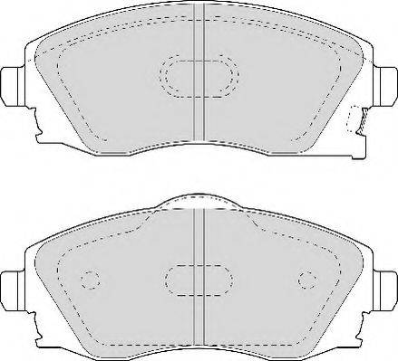 Necto FD6960N - Komplet Pločica, disk-kočnica www.molydon.hr