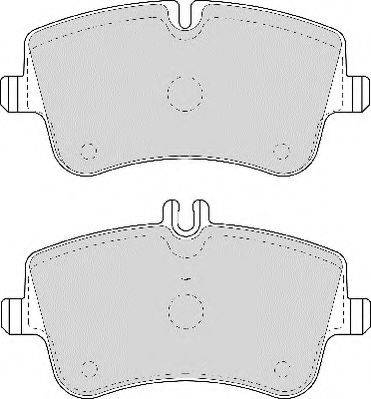 Necto FD6961N - Komplet Pločica, disk-kočnica www.molydon.hr