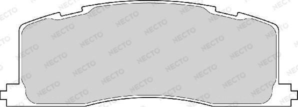 Necto FD6904A - Komplet Pločica, disk-kočnica www.molydon.hr