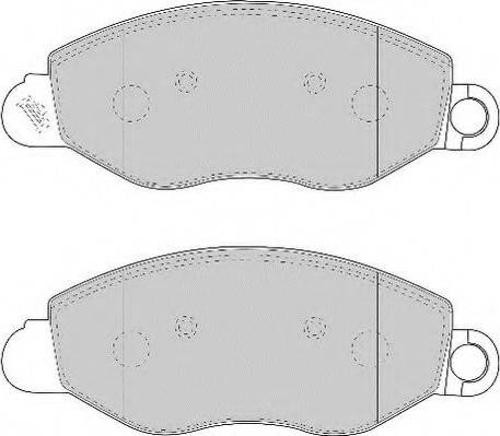 Necto FD6901N - Komplet Pločica, disk-kočnica www.molydon.hr