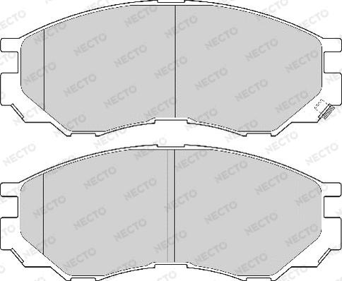 Necto FD6913A - Komplet Pločica, disk-kočnica www.molydon.hr