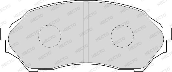 Necto FD6938A - Komplet Pločica, disk-kočnica www.molydon.hr