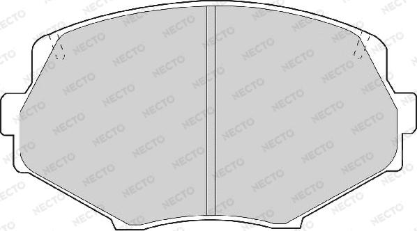 Necto FD6925A - Komplet Pločica, disk-kočnica www.molydon.hr