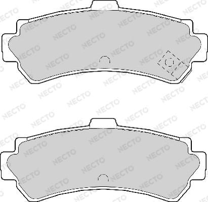 Necto FD6977A - Komplet Pločica, disk-kočnica www.molydon.hr