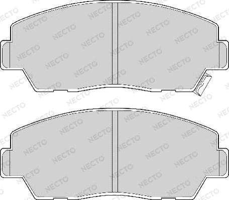 Necto FD6456A - Komplet Pločica, disk-kočnica www.molydon.hr