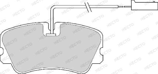 Necto FD6465A - Komplet Pločica, disk-kočnica www.molydon.hr