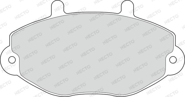 Necto FD6404V - Komplet Pločica, disk-kočnica www.molydon.hr