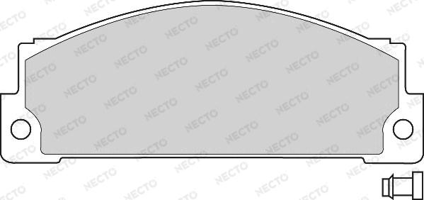 Necto FD6429A - Komplet Pločica, disk-kočnica www.molydon.hr