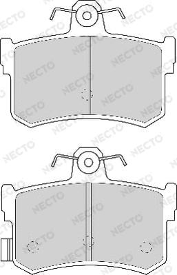 Necto FD6594A - Komplet Pločica, disk-kočnica www.molydon.hr