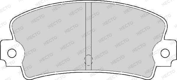 Necto FD659A - Komplet Pločica, disk-kočnica www.molydon.hr