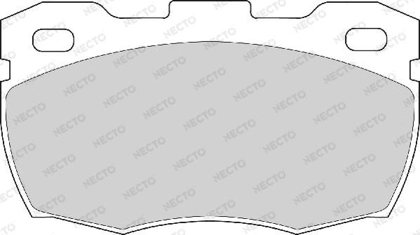 Necto FD6585A - Komplet Pločica, disk-kočnica www.molydon.hr