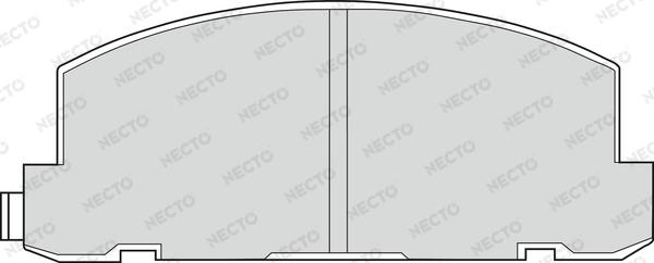 Necto FD6524V - Komplet Pločica, disk-kočnica www.molydon.hr