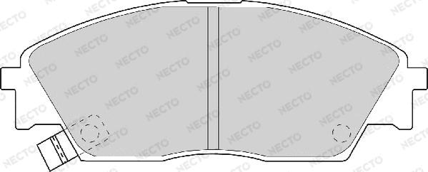 Necto FD6526A - Komplet Pločica, disk-kočnica www.molydon.hr