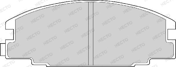 Necto FD6527A - Komplet Pločica, disk-kočnica www.molydon.hr