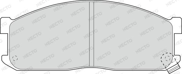 Necto FD6571V - Komplet Pločica, disk-kočnica www.molydon.hr