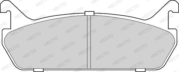 Necto FD6694A - Komplet Pločica, disk-kočnica www.molydon.hr