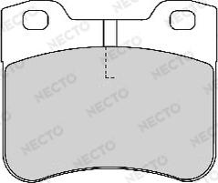 Necto FD6690A - Komplet Pločica, disk-kočnica www.molydon.hr