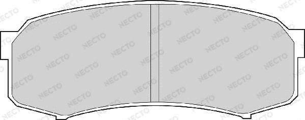 Necto FD6698A - Komplet Pločica, disk-kočnica www.molydon.hr