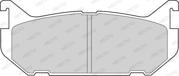 Necto FD6649A - Komplet Pločica, disk-kočnica www.molydon.hr