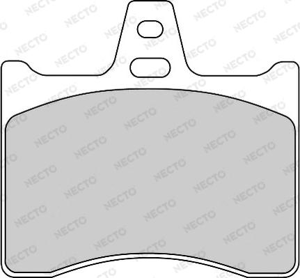 Necto FD6646A - Komplet Pločica, disk-kočnica www.molydon.hr