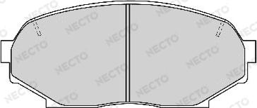 Necto FD6648A - Komplet Pločica, disk-kočnica www.molydon.hr