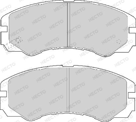 Necto FD6665A - Komplet Pločica, disk-kočnica www.molydon.hr