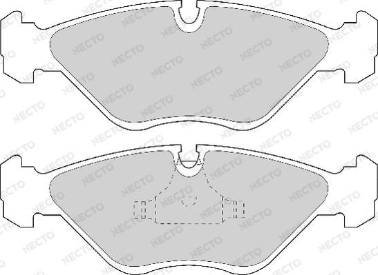 Necto FD6663A - Komplet Pločica, disk-kočnica www.molydon.hr