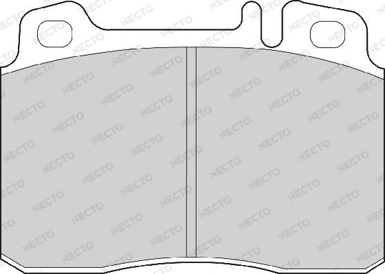 Necto FD6618A - Komplet Pločica, disk-kočnica www.molydon.hr