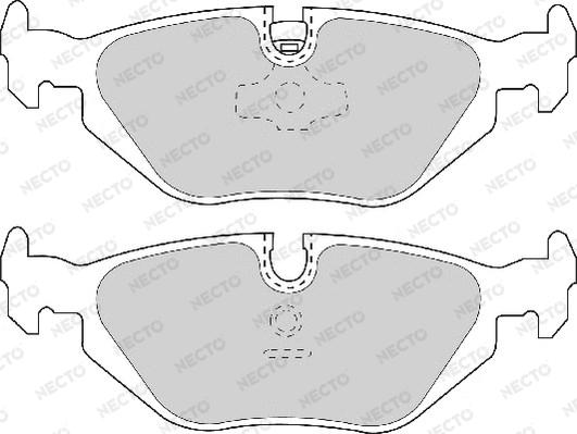 Necto FD6633A - Komplet Pločica, disk-kočnica www.molydon.hr