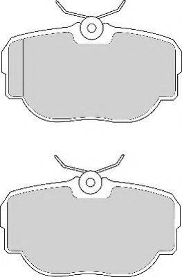 Necto FD6628N - Komplet Pločica, disk-kočnica www.molydon.hr