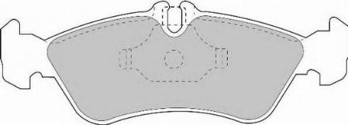 Necto FD6678N - Komplet Pločica, disk-kočnica www.molydon.hr