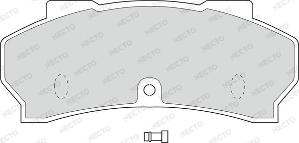 Necto FD6008V - Komplet Pločica, disk-kočnica www.molydon.hr