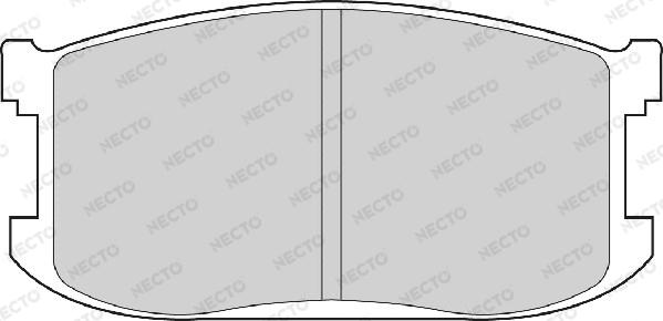 Necto FD6194A - Komplet Pločica, disk-kočnica www.molydon.hr