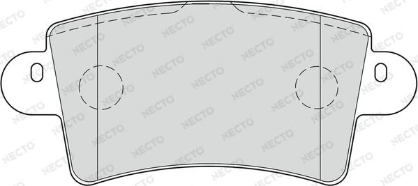 Necto FD6894V - Komplet Pločica, disk-kočnica www.molydon.hr