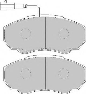 Necto FD6895N - Komplet Pločica, disk-kočnica www.molydon.hr