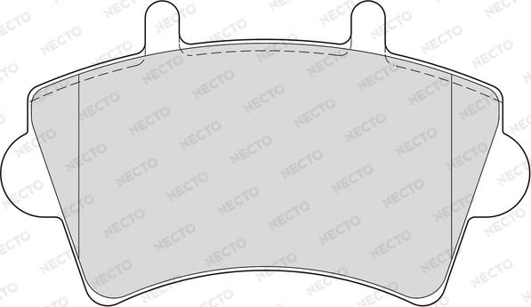 Necto FD6893V - Komplet Pločica, disk-kočnica www.molydon.hr