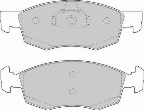 Necto FD6846N - Komplet Pločica, disk-kočnica www.molydon.hr