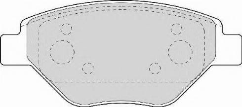 Necto FD6864N - Komplet Pločica, disk-kočnica www.molydon.hr