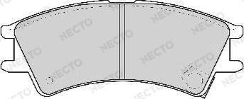 Necto FD6867A - Komplet Pločica, disk-kočnica www.molydon.hr