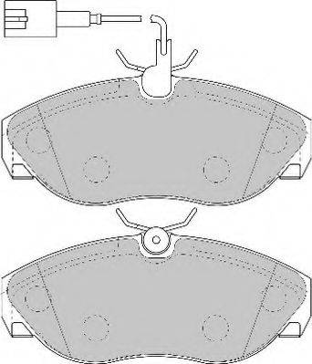 Necto FD6889N - Komplet Pločica, disk-kočnica www.molydon.hr