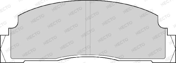 Necto FD688A - Komplet Pločica, disk-kočnica www.molydon.hr