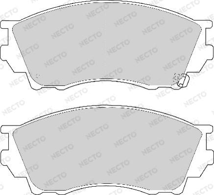 Necto FD6829A - Komplet Pločica, disk-kočnica www.molydon.hr