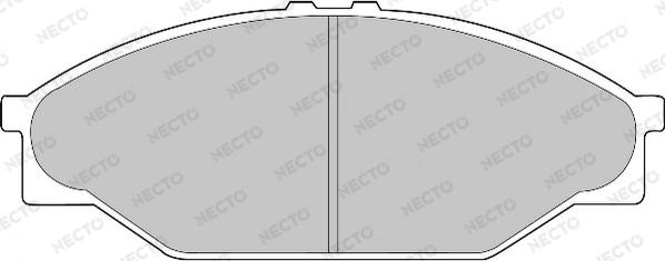 Necto FD6823A - Komplet Pločica, disk-kočnica www.molydon.hr
